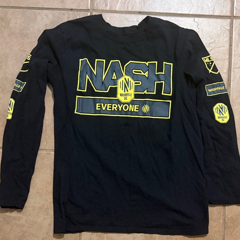 Nashville SC soccer long sleeve shirt